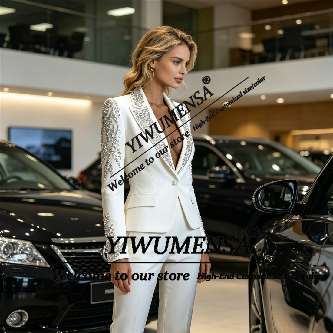 Luxury Women Suits 2 Pieces Se - огляд і ціна Women Formal Wear Blazers