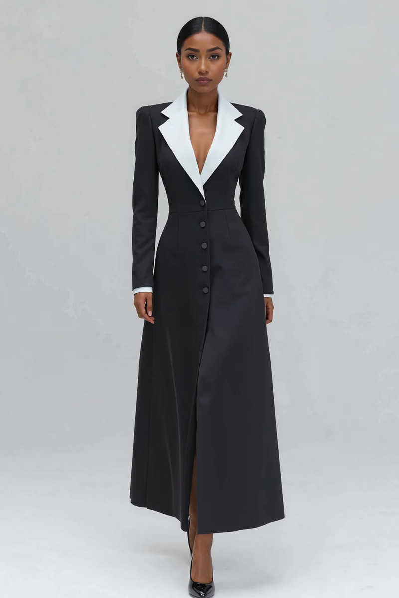 A Line Women Long Blazer Jacke - огляд і ціна Women'S Formal Jackets To Wear With Dresses