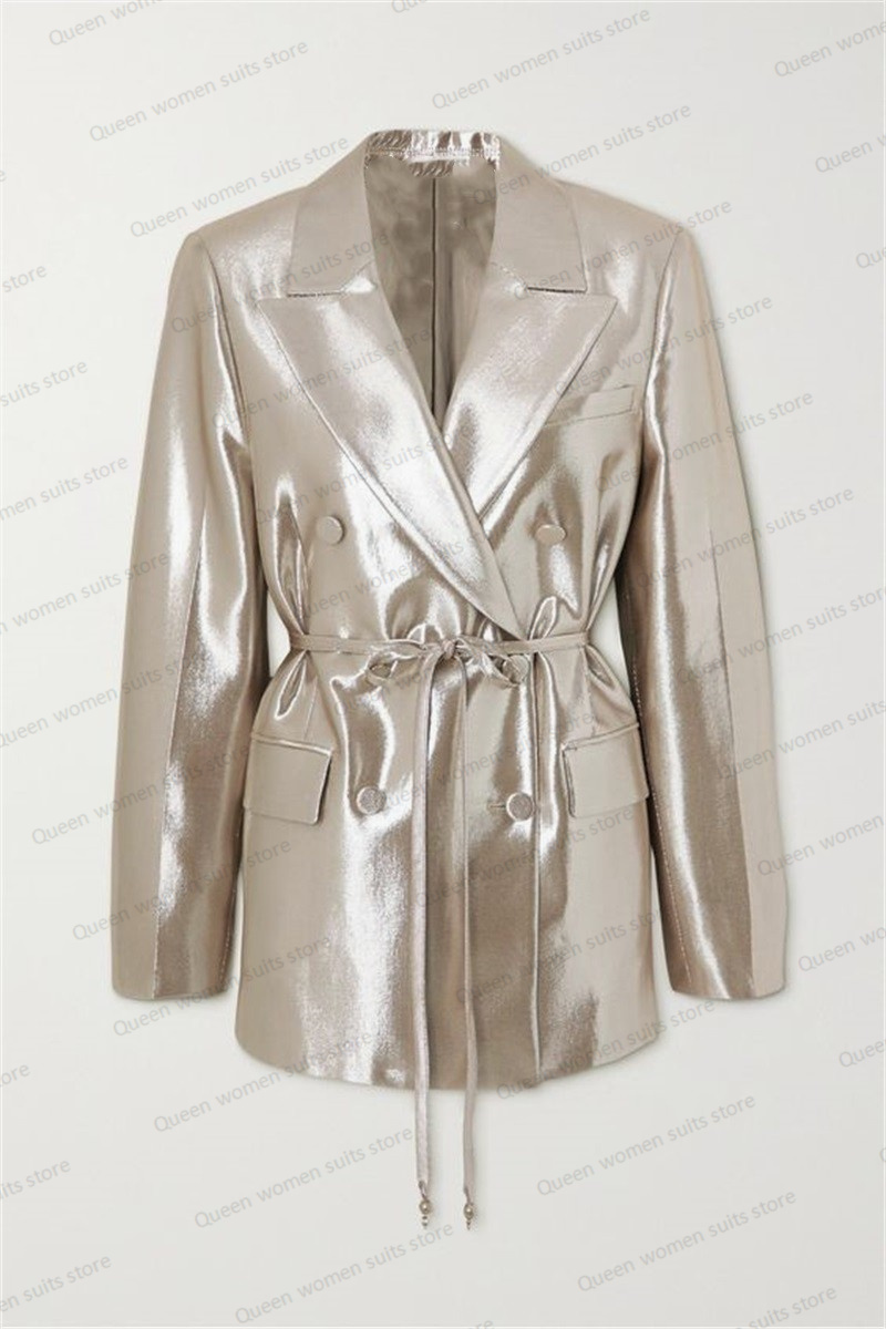 Shiny Satin Wedding Women Suit - огляд і ціна Women'S Formal Jackets To Wear With Dresses