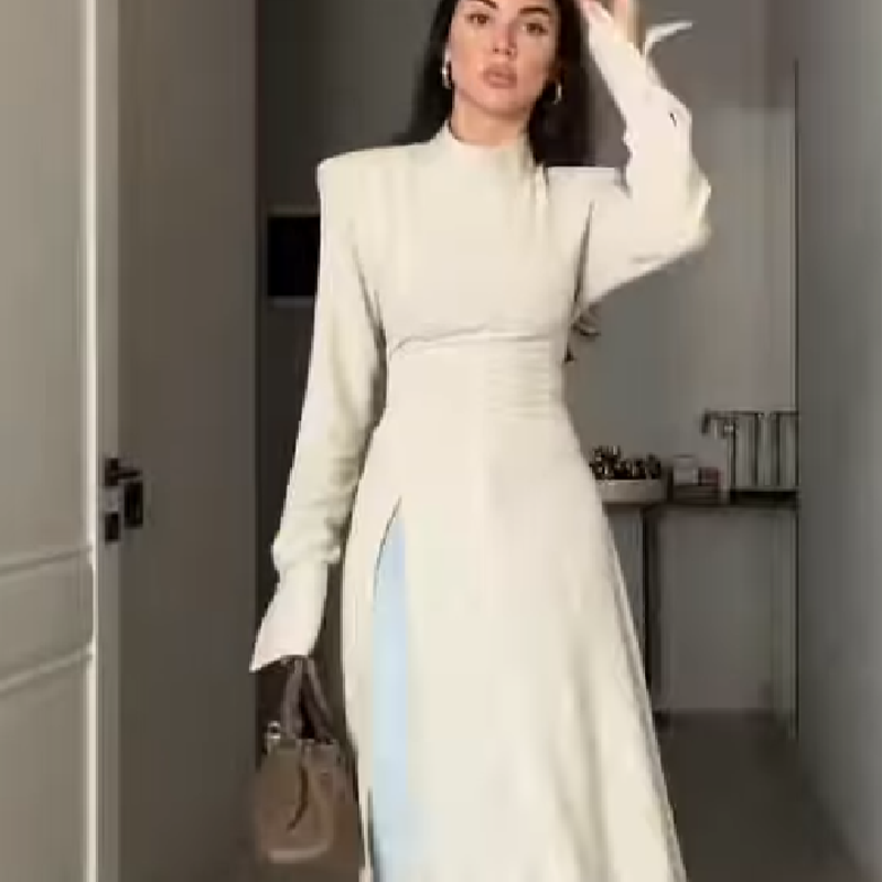 Women's Elegant High Neck Long - огляд і ціна Women'S Elegant Formal Wear