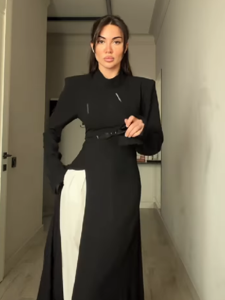 Women's Elegant High Neck Long - огляд і ціна Women'S Elegant Formal Wear