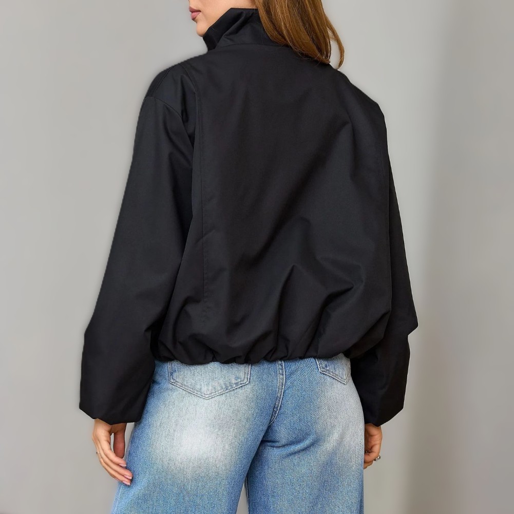 Womens Casual Stand Collar Jac - огляд і ціна Formal Winter Wear Women Jacket