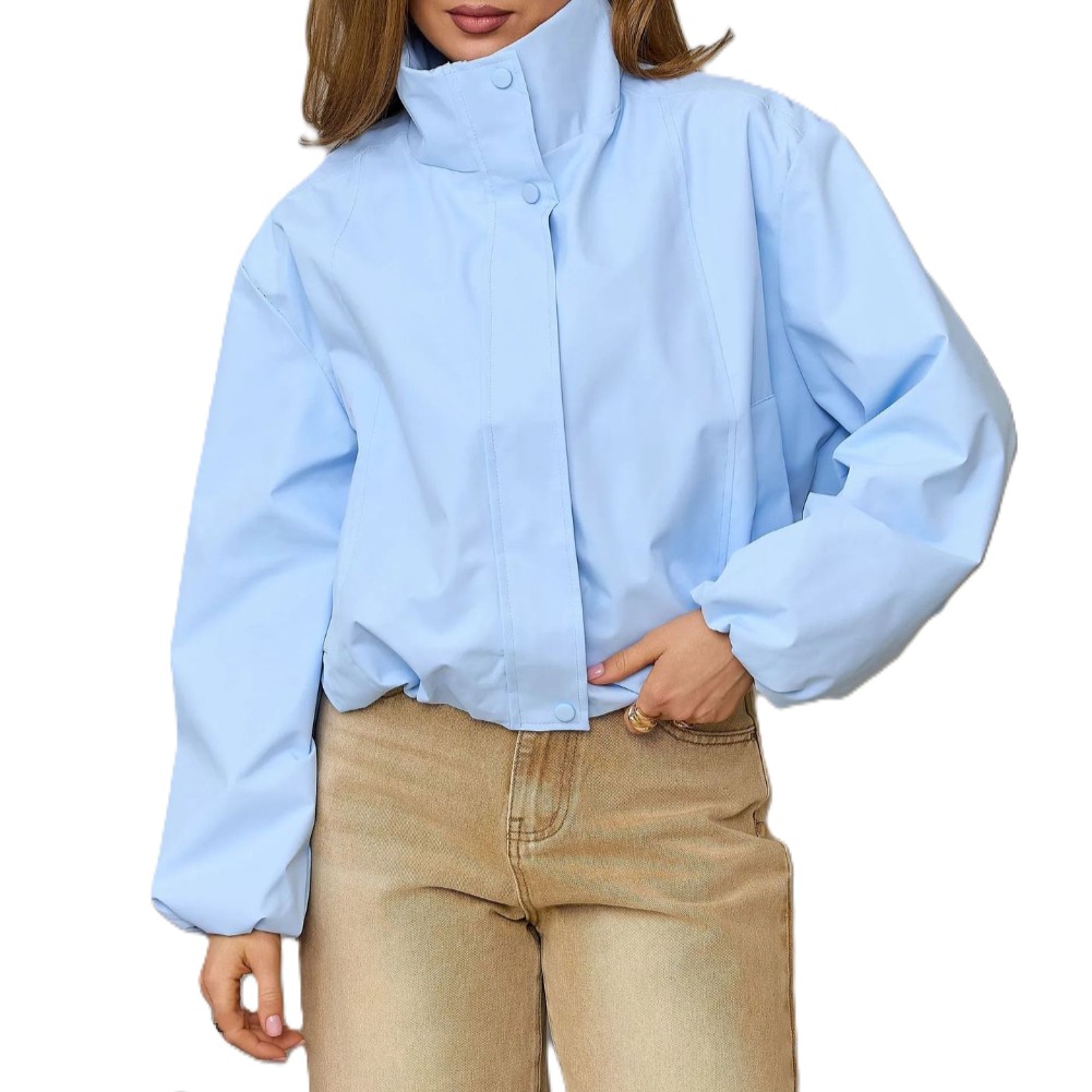 Womens Casual Stand Collar Jac - огляд і ціна Formal Winter Wear Women Jacket