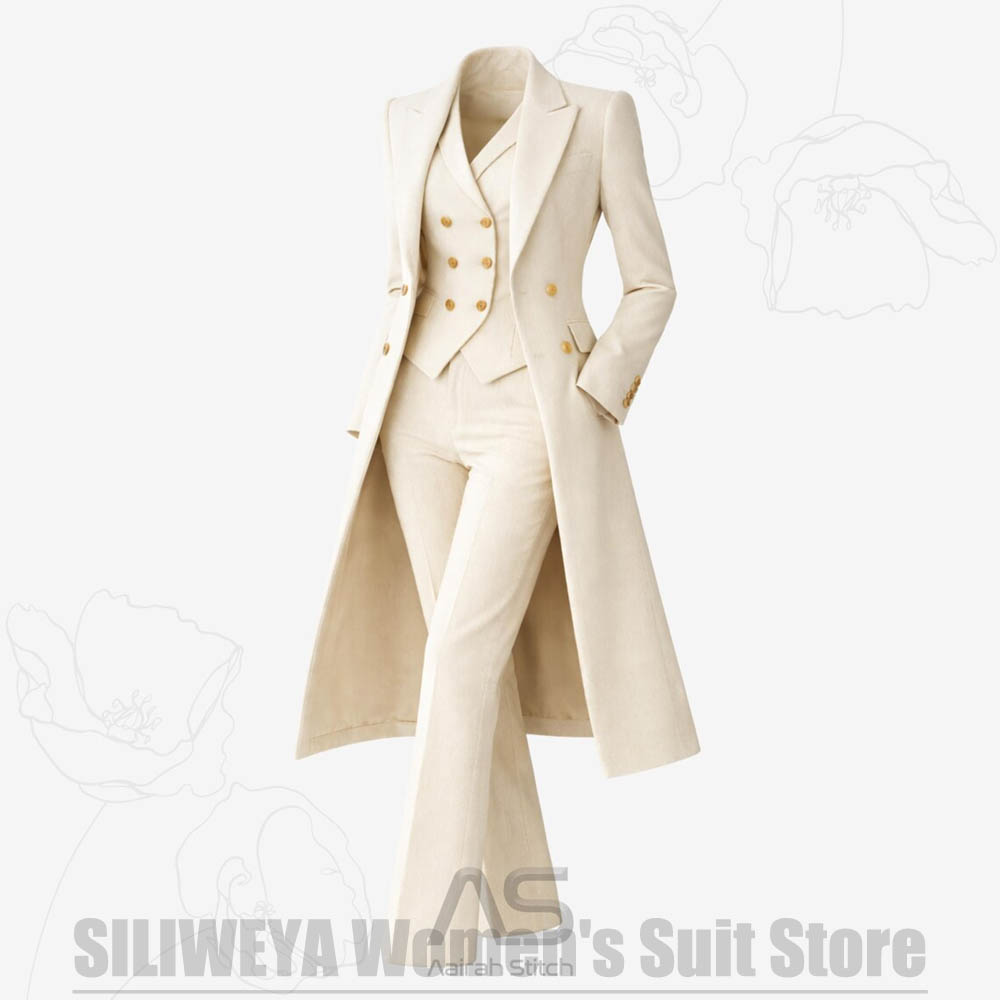 Women's Suit 3 Piece Double Br - огляд і ціна Women'S Elegant Formal Wear