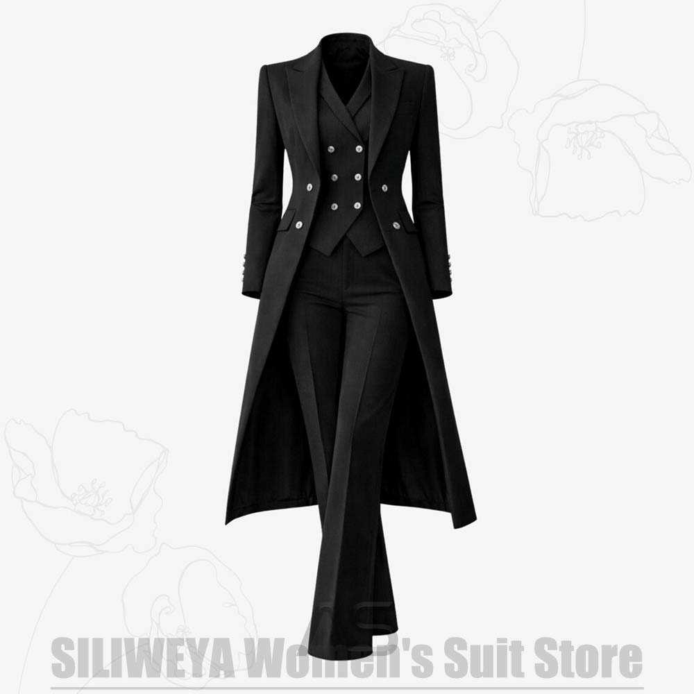 Women's Suit 3 Piece Double Br - огляд і ціна Women'S Elegant Formal Wear