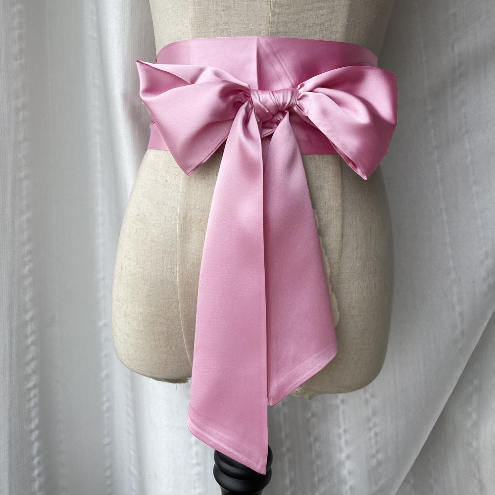 Wide Bowknot Waistband Women A - огляд і ціна Women'S Formal Wear Accessories