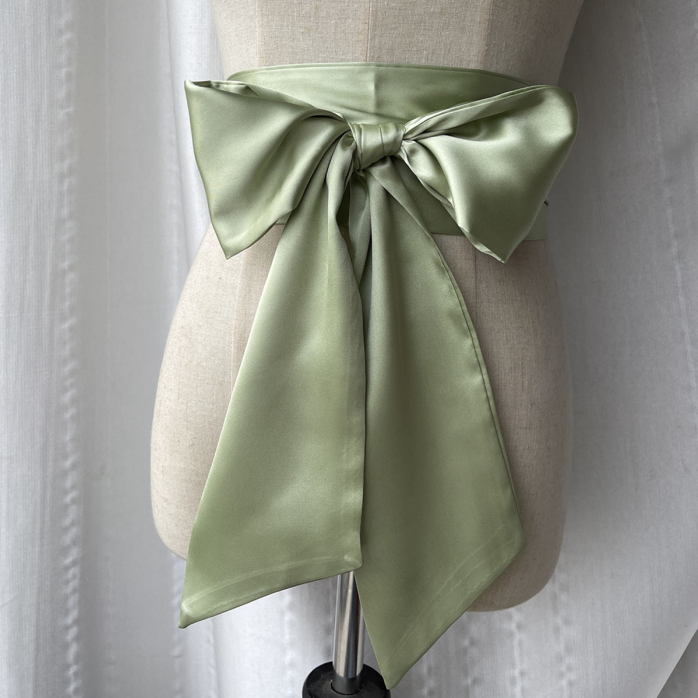Wide Bowknot Waistband Women A - огляд і ціна Women'S Formal Wear Accessories