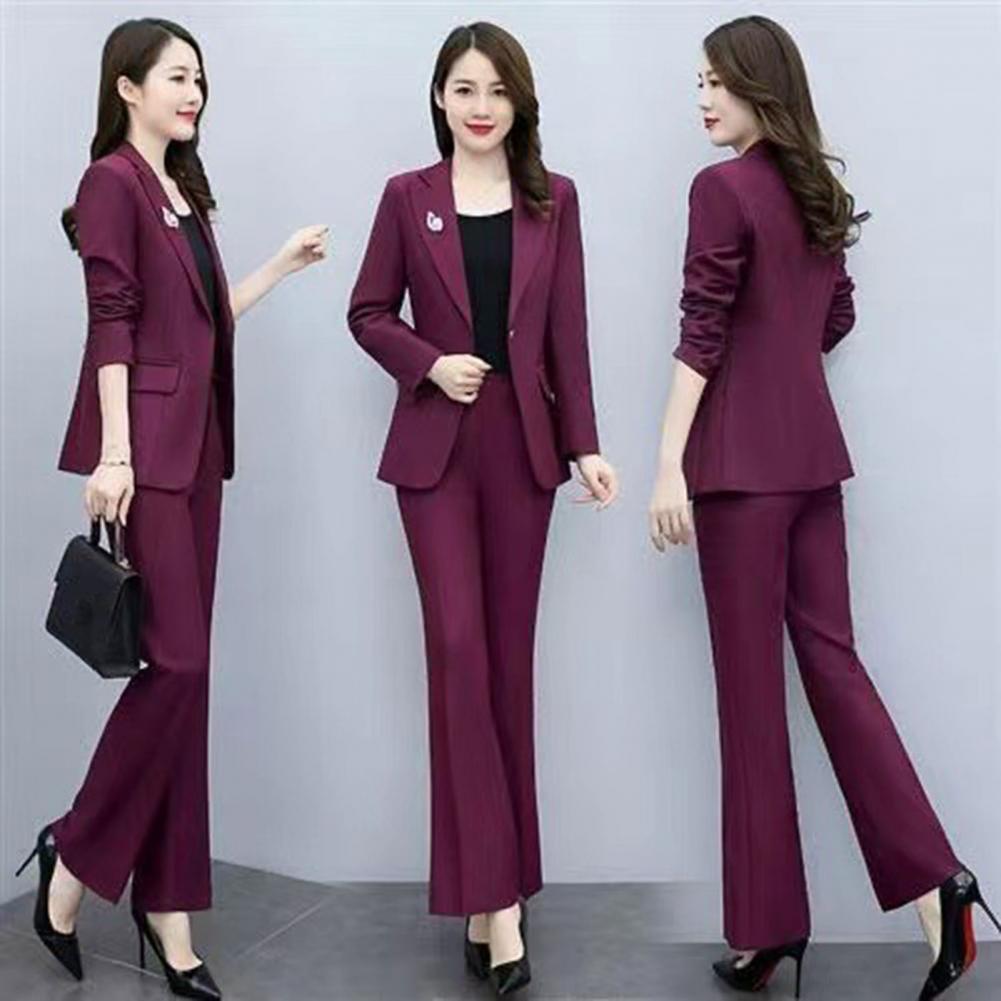 2 Pcs/Set Lady Formal Coat Pan - огляд і ціна Women Formal Wear Pants